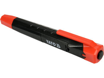 Yato тестер тормозной жидкости YT-72982, 1x1.5V AAA, 80 г, ABS, светодиодные индикаторы, аккумулятор, от -10 до +50 °C (YT-72982)
