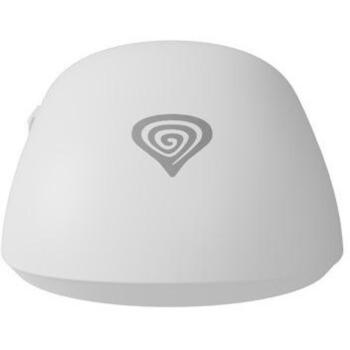 GENESIS Zircon 500 G2 NMG-2114 игровая мышь, 10000 dpi, 2.4 GHz, Bluetooth, USB Type-C, оптическая, 6 кнопок, белая (NMG-2114)