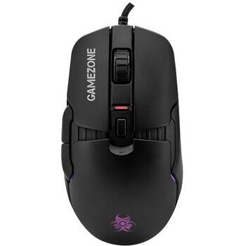 Tracer Игровая мышь TRAMYS47507, 67g, 1.5m, 800-12000 DPI, 8 кнопок, RGB подсветка, эргономичная (TRAMYS47507)