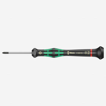Wera Skrūvgriezis 05118019001, PH #00, 40mm, 2.5mm, 137mm, Black Point uzgalis, pretrites aizsardzība (05118019001)
