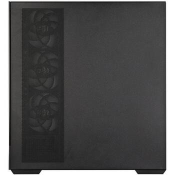 Zalman P40 NAMU BLACK, ATX Mid-Tower datora korpuss, 4x120mm ARGB ventilatori, 420mm VGA, 165mm CPU, 360mm radiators (P40 NAMU BLACK)