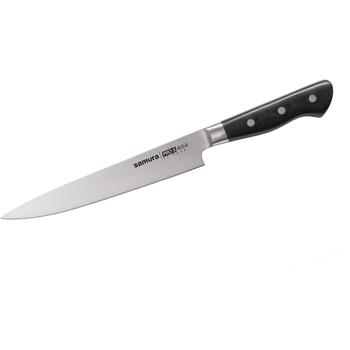 SAMURA нож для резки PRO-S SP-0045, 200мм, AUS-8, 58HRC, рукоятка G-10 (SP-0045)