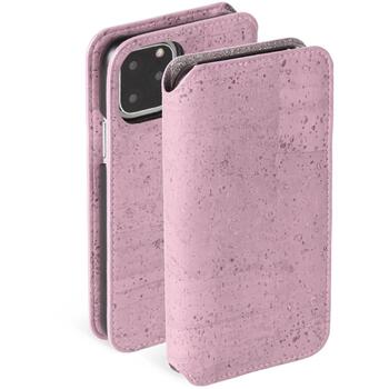 Krusell Birka PhoneWallet 61807, розовый, искусственная кожа, блокнот, вырез под камеру, защита от царапин (61807)