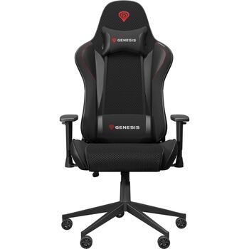 Genesis Игровое кресло Nitro 440 G2, NFG-2115, 126-133см, 18кг, 5 колес, эргономичное, регулируемая высота, поддержка поясницы (NFG-2115)