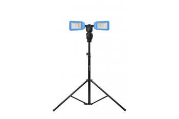 Hogert prožektors ar statīvu HT1E455, 10000lm, IP54, IK08, 3m kabelis, 56 SMD LED, 6500K, 100-240V (HT1E455)