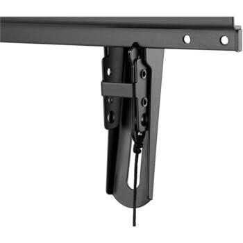 Goobay Кронштейн для ТВ Basic FIXED XL 49742, 43-100 дюймов, 70 кг, VESA 200x200-800x400 мм, черный, сталь (49742)