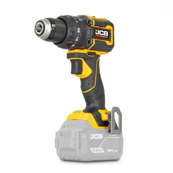 JCB JCB-18PKIT-2 Professional 18V kompakts instrumentu komplekts urbjmašīna-skrūvgriezis 75Nm trieciena skrūvgriezis 230Nm 2x5.0Ah akumulatori 4.5A lādētājs (JCB-18PKIT-2)