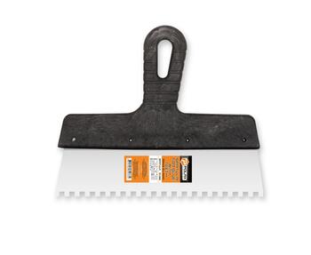 Līmes špakteļlāpsta ar zobiem 250mm (6x6mm) 111-062 POLAX (111-062)