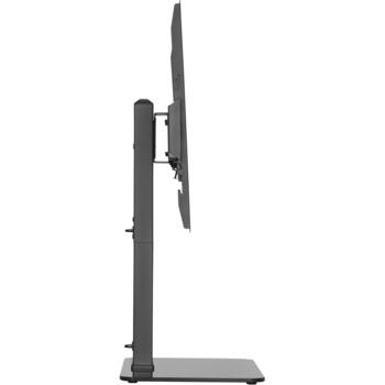 Sbox мобильная напольная подставка FS-305-2, 37-70'', 40kg, 600x400, VESA 200x200, регулировка высоты 360-550mm, черная (FS-305-2)