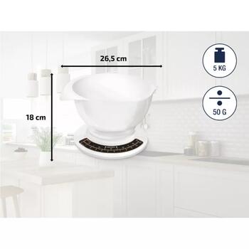 Soehnle Culina Pro 1065054, кухонные весы, 5кг, 50г, съемная чаша 2.5л, функция TARE (1065054)