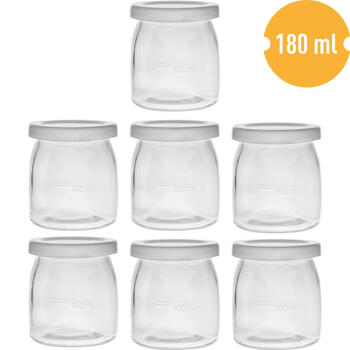 Browin Йогуртница 801015, 7 банок, 1.3 L, 20 W, 1-48 ч, 20-60 °C, сетевой шнур (801015)