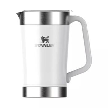 Stanley® кувшин The Stay-Chill Classic Pitcher 2810341066, 1,9л, нержавеющая сталь, белый, тепло 2,5ч, холод 8ч, со льдом 29ч (2810341066)