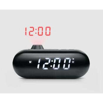 Muse будильник-радио M-179 P, AC 230 V, FM 20 предустановленных станций, проекция времени (M-179 P)