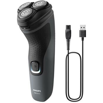 Philips skuveklis S1142/00, 3, 40min, NiMH akumulators, 8h uzlādes laiks, sejas kontūru sekošana, ūdensizturīgs (S1142/00)
