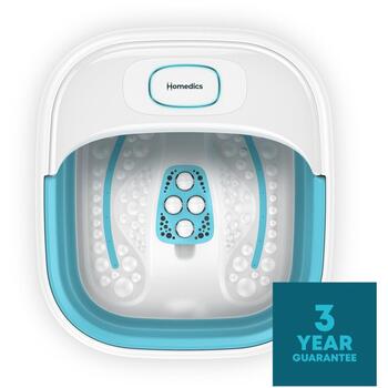 Homedics FB-70BL-EB Smart Space Collapsible Foot Spa (FB-70BL-EB)