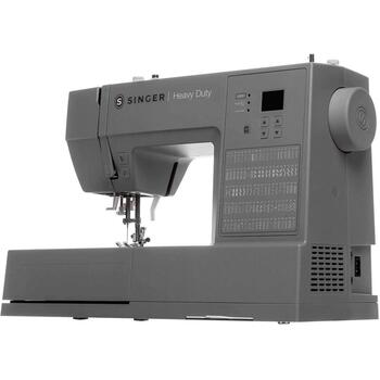 Singer Šujmašīna HD6605C, 100 dūrieni, 6 automātiskie pogas caurumi, LCD displejs, regulējams dūriena garums un platums (HD6605C)