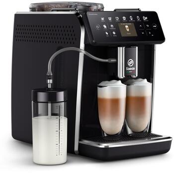 Philips кофемашина SM6480/00, мощность 1500 Вт, объем резервуара для воды 1.8 л, 14 программ, TFT дисплей, черный (SM6480/00)