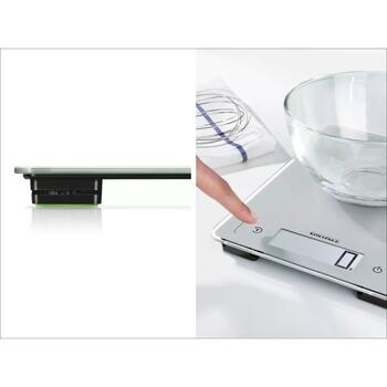 Soehnle Page Aqua Proof 1066225, 10kg, 1g, ūdensnecaurlaidīgs, LCD displejs, Sensor Touch, TARE (1066225)