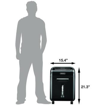 Fellowes Шредер 79Ci 4679001, 23 Л, 54 дБ, 16 листов за проход, 100% без заеданий кросс-резка (4679001)