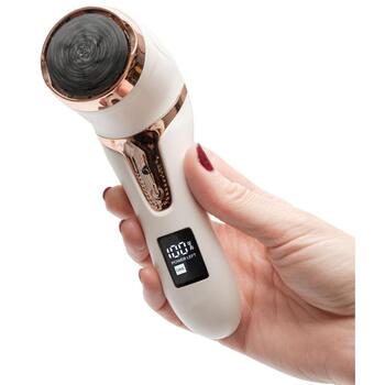 Rio Go Smooth электрическая пилка для ног PEDI5-EU/1.1, 3 насадки, 80мин, USB, LED дисплей, IPX6 (PEDI5-EU/1.1)