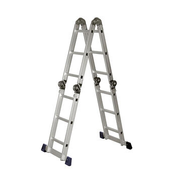 Daudzfunkcionālas kāpnes 3x4 pakāpieni + platforma 6120A CENTAURE (6120A)