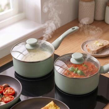 Progress набор сковород BW14255G, 2 сковороды, 3 кастрюли, жаропрочные крышки, антипригарное покрытие (BW14255G)