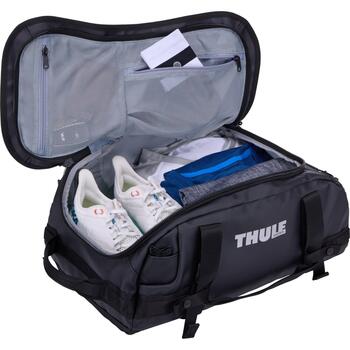 Thule Duffel Bag, 30L МОДЕЛЬ 3205211, черный, 100% переработанный 900D полиэстер, водонепроницаемый (3205211)