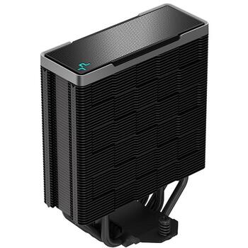 Deepcool CPU dzesētājs AK400 ZERO DARK PLUS R-AK400-BKNNMD-G-1, 59,46 cfm, 220W TDP, 4 siltumcaurules, 28 dB, 500-1650 RPM (R-AK400-BKNNMD-G-1)