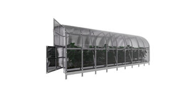 Siltumnīca KLASIKA 18 - 3 x 6m - 6mm polikarbonāta 4779037490226 KLASIKA GREENHOUSE (4779037490226)