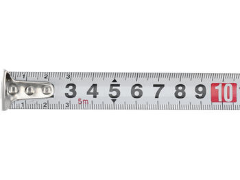 Vorel Mērlente 10125, 5m, 19mm, tērauda, PVC ar gumijas pārklājumu, 3 fiksācijas pogas, kustīgs āķis, metriskā skala (10125)