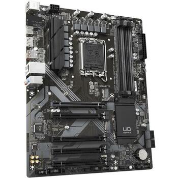 Gigabyte B760DS3HDDR4 Mātesplate, atbalsta Intel Core 14. procesorus, 18+2+1 fāzes VRM, līdz 5333MHz DDR4, 2xPCIe 4.0 M.2, GbE LAN (B760DS3HDDR4)