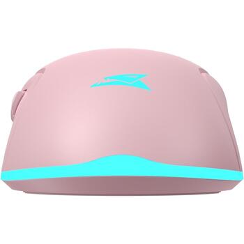 Baracuda TURTLE BGM-124 TURTLE-P, беспроводная мышь, 3200 DPI, 6 кнопок, 95 г, RF 2.4 ГГц, 125 Гц, розовая (TURTLE-P)