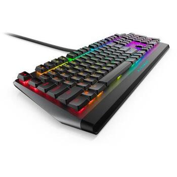 Dell Alienware spēļu klaviatūra AW510K 545-BBCL, USB, RGB, CHERRY MX Low Profile Red, QWERTY, 910g (545-BBCL)
