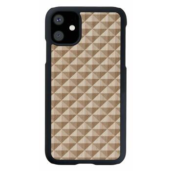 Man&Wood Чехол для смартфона M8270B, 6.1, натуральное дерево, поликарбонат, Apple iPhone 11, С изображением (M8270B)