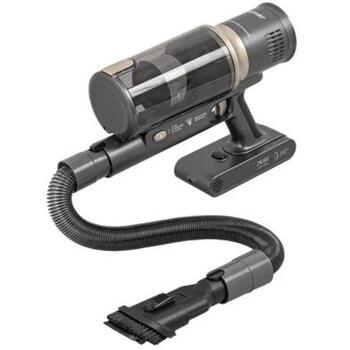 Zelmer Пылесос ZSVC912BF 81405921P, 500W, 55мин, EPA фильтр, 0.6л контейнер, гибкий шланг, складная труба (81405921P)