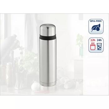 Leifheit Термос Coco 1028521, 1л, нержавеющая сталь, вакуумная изоляция, герметичный, ударостойкий (1028521)
