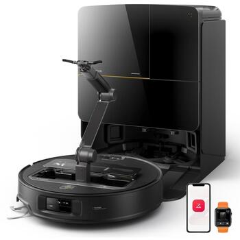 Roborock Saros Z70 робот-пылесос SZ7052-00, аккумулятор 6400 мАч, время работы 180 мин, уровень шума 61 дБ, влажная уборка (SZ7052-00)