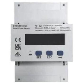 Huawei Умный датчик мощности DTSU666-HW 20023002, 7.2см, 8см, 10.1см, ЖК дисплей, Проводной - RS-485, Монтаж на DIN-рейку (20023002)