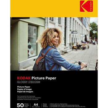 Kodak Picture Paper 230g 11.8 mil Glossy 4/6x100 (9891267) (9891267)