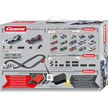 Formula Carrera Formula Champions 4.3m 20063518, 4,3м, 1:43, 2 контроллера, защита барьеров, счетчик кругов (20063518)