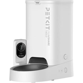 Petkit Automātiska barotava P571 YumShare Solo, 3L, balta, svaru sensors, personalizēta ēdiena zvans (P571)