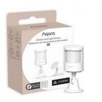 Aqara Датчик движения и света ML-S03D, 33.1 × 33.1 × 41.6 мм, 0.05 кг, Bluetooth (ML-S03D)