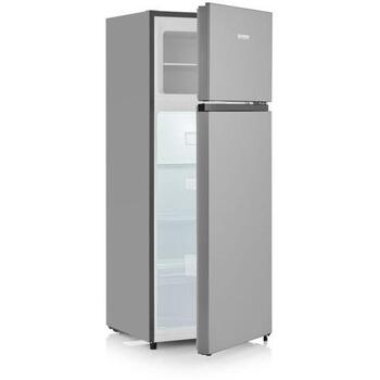 Severin Холодильник 8761, 205 л, 170 кВтч, класс E, 40 дБ, 2 полки, LED освещение, VeggieBox (8761)
