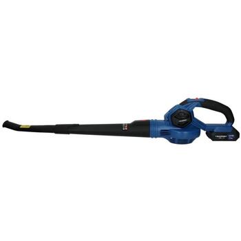 Blaupunkt CB2010 аккумуляторный воздуходувка для листьев, 18В, 210 км/ч, 2 скорости, бесщеточный двигатель, Li-ion, 4000 мАч (CB2010)