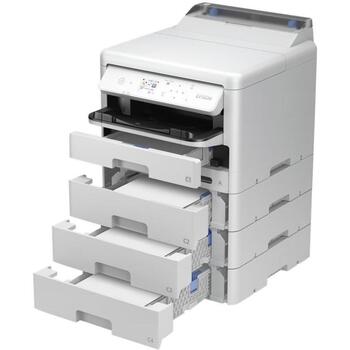 Epson WorkForce Pro WF-M5399DW струйный принтер, 1200 x 2400 DPI, 34 стр/мин, двусторонняя печать, Wi-Fi, серый (C11CK77401)