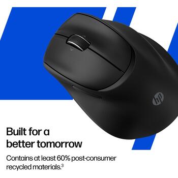 HP эргономичная мышь Tilt 725M BH0Z5AA#ABB, 6000 DPI, 7 кнопок, RF беспроводная + Bluetooth, 2.4 ГГц, 10 м, тихий клик (BH0Z5AA#ABB)