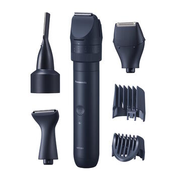 Panasonic ER-CKN1-PAC1 MultiShape bārdas un matu trimmeris bezvadu Ni-MH 39 garuma iestatījumi 0.5-20 mm ūdensizturīgs Wet & Dry Melns (ER-CKN1-PAC1)