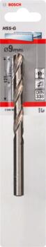HSS-G urbji metālam 9,0mm, 1gab., Urbjmašīnām/skrūvgriežiem HSS SLĪPĒTS SPIRĀLVEIDA URBIS, 2608585934, BOSCH (2608585934)