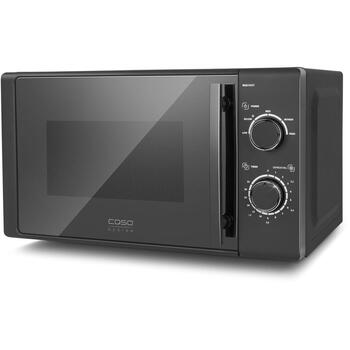 Caso Микроволновая печь M20 EASY 03309, 20 Л, 700 Вт, серебристая, с таймером, без гриля, без конвекции (03309)