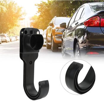 EV Charge настенный держатель для зарядного кабеля и разъёма Type 2, чёрный (EV2403)